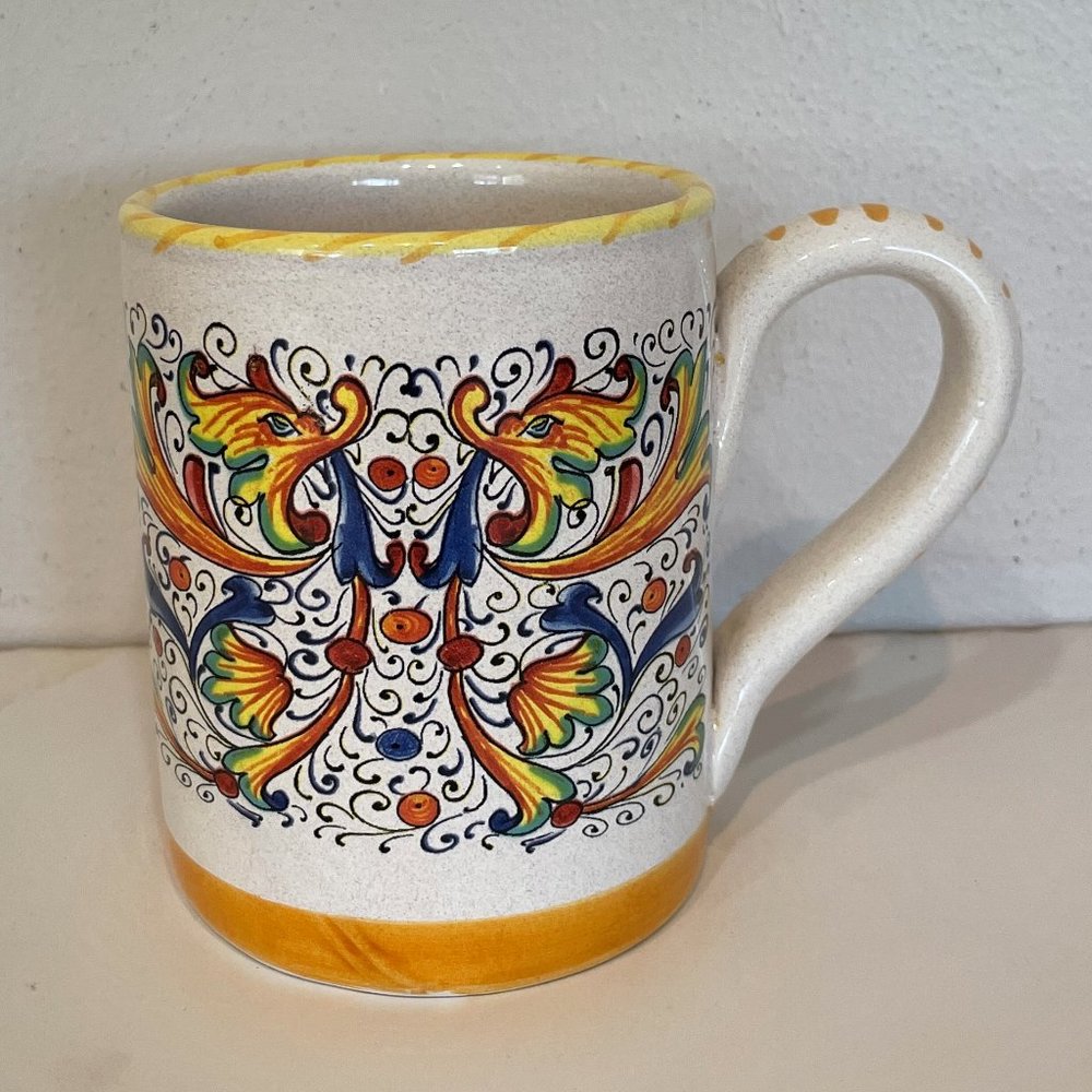 1 Meridiana Ceramiche Coffee Mug Made in Italy Collezioni Esclusive